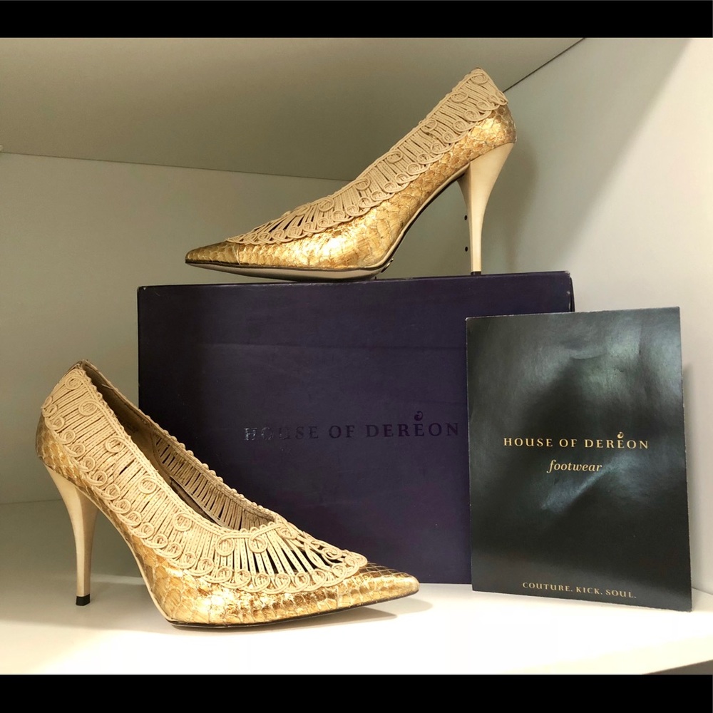 HOUSE OF DEREON HEELS